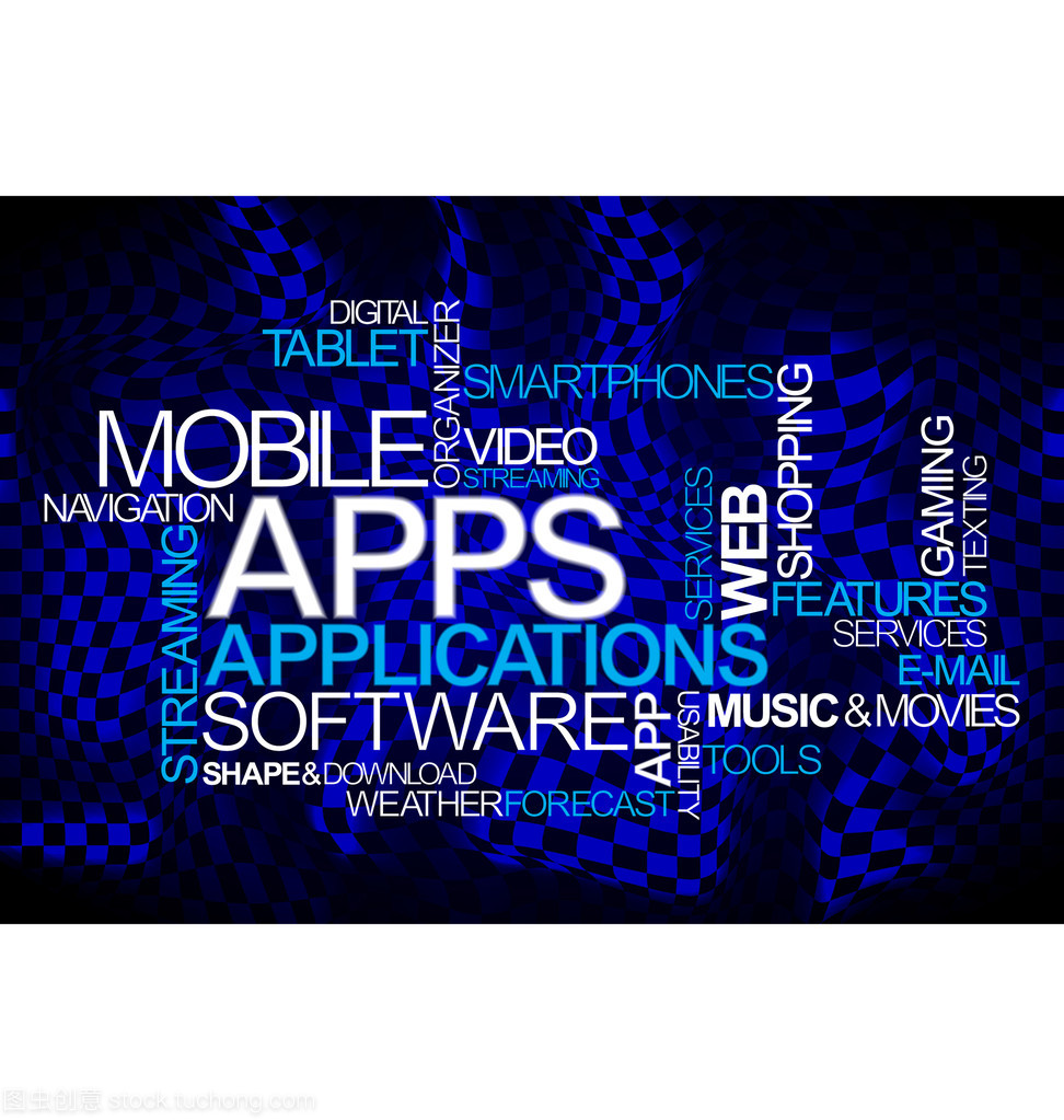 手機軟件應用矢量